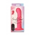 Simply Sweet Vibrating Ribbed Silicone Dildo W/ Remote - Realistic Dildos & Dongs