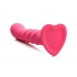 Simply Sweet Vibrating Ribbed Silicone Dildo W/ Remote - Realistic Dildos & Dongs