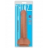 Thinz 8 inches Slim Dong with Balls Vanilla Beige - Realistic Dildos & Dongs