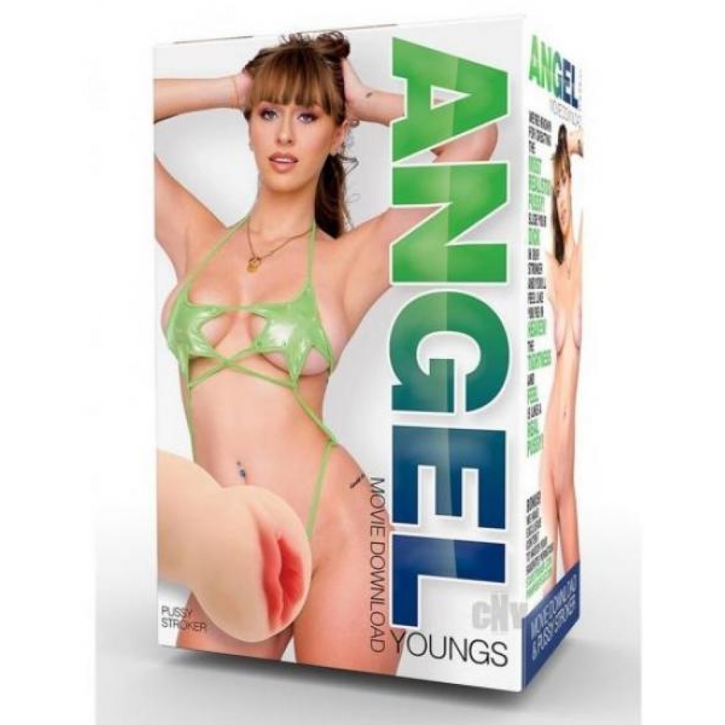 Angel Youngs Pussy Stroker 3d - Porn Star Masturbators