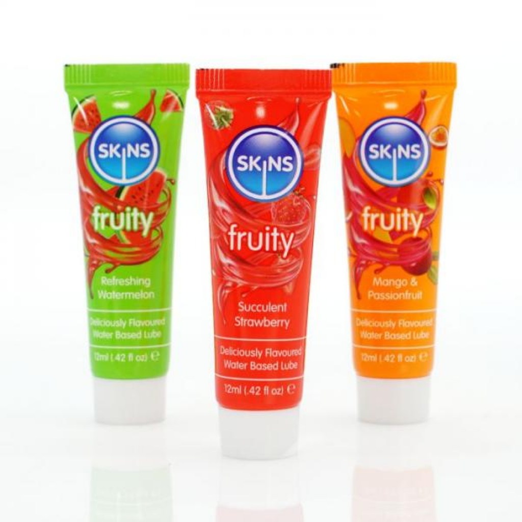 Skins 12ml Sampler Tubes Fruity 3pk - Lubricants