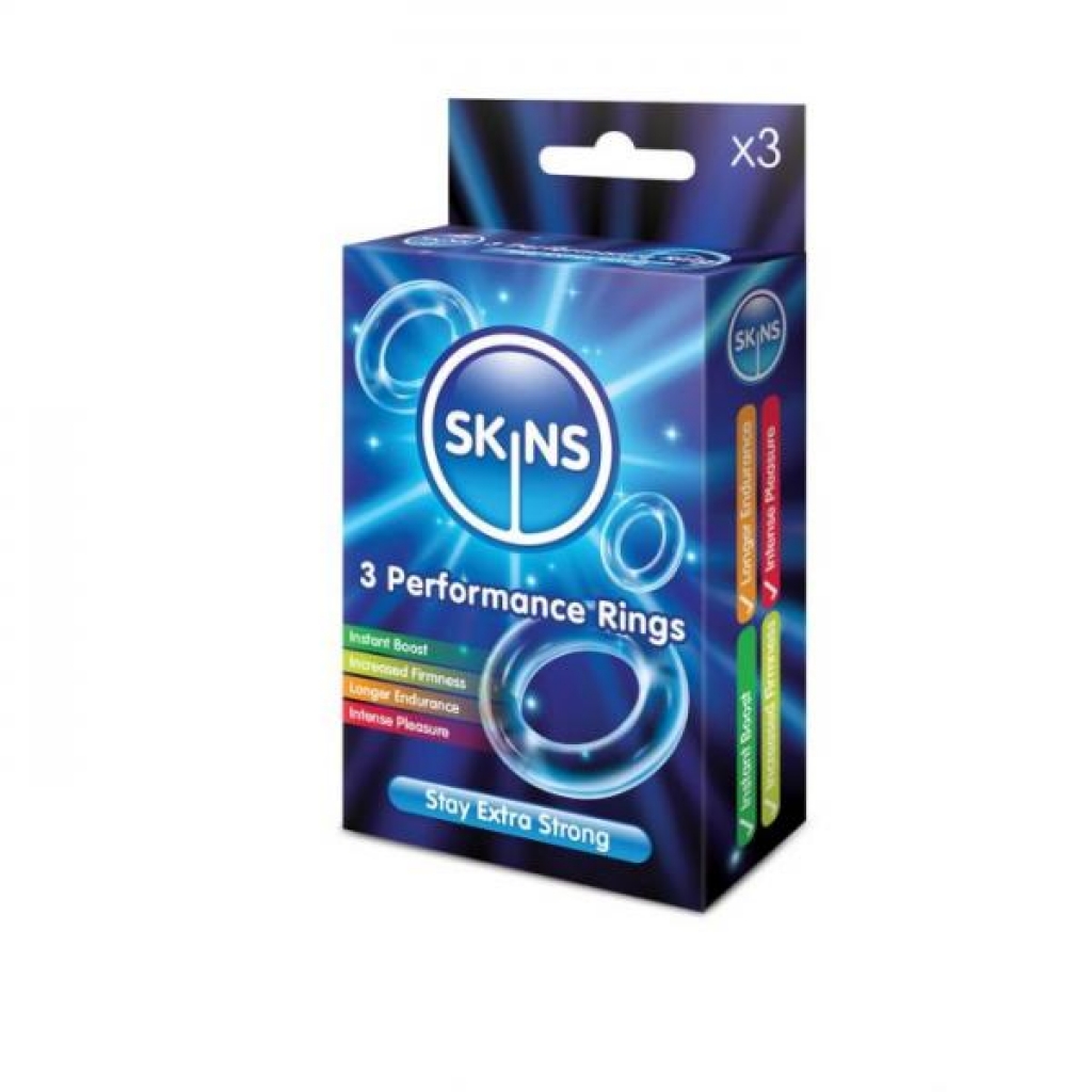 Skins Performance Ring 3 Pack - Cock Ring Trios