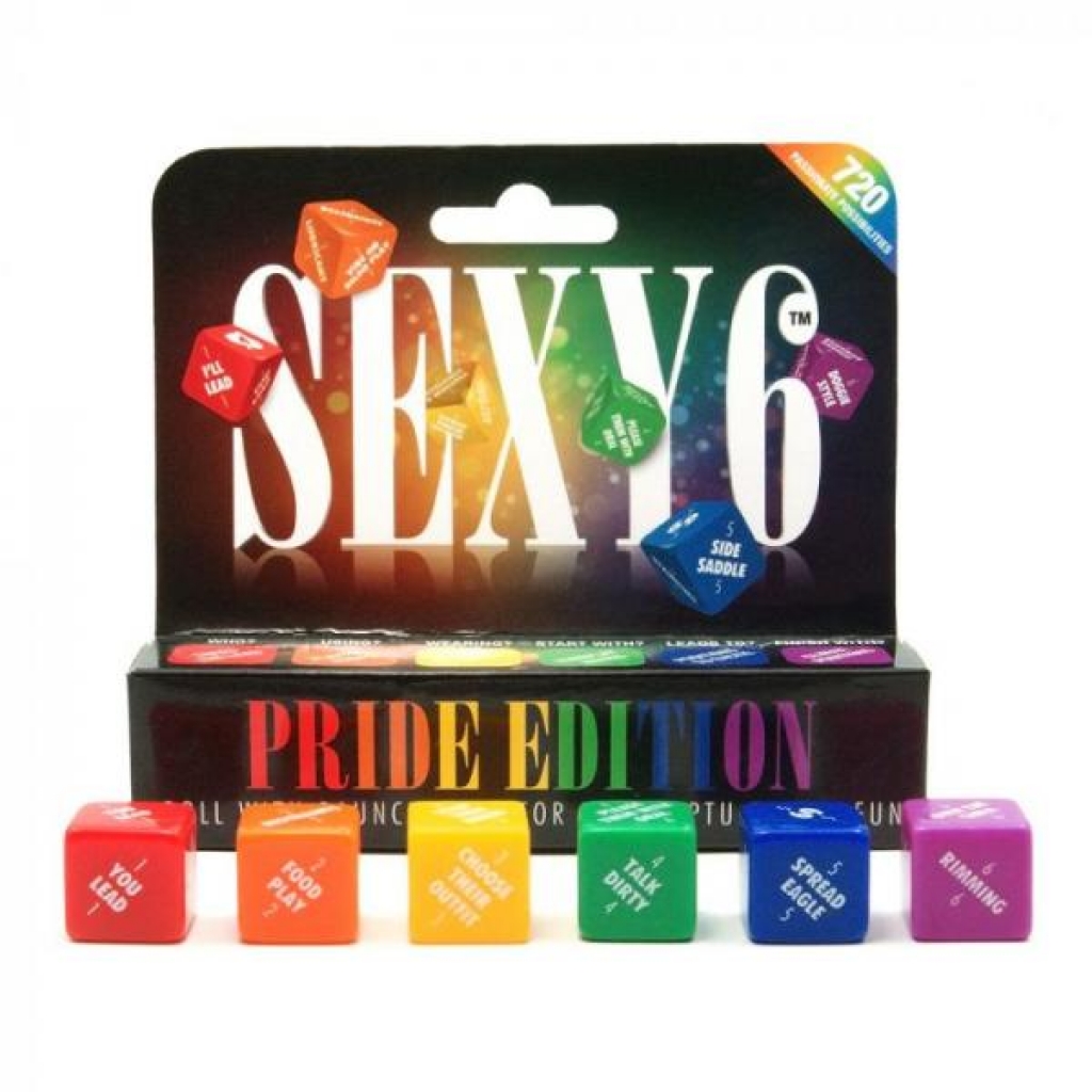 Sexy 6 Dice Pride Edition - Party Hot Games