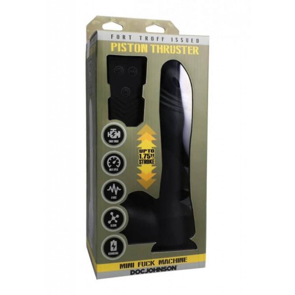 Fort Troff Piston Thruster Black - Sex Machines