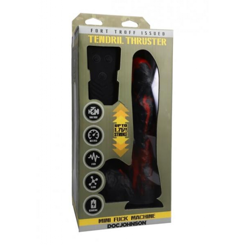 Fort Troff Tendril Thruster Red - Sex Machines