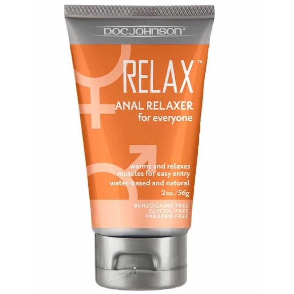 Relax Anal Relaxer Cream 2 Oz Bulk - Anal Lubricants