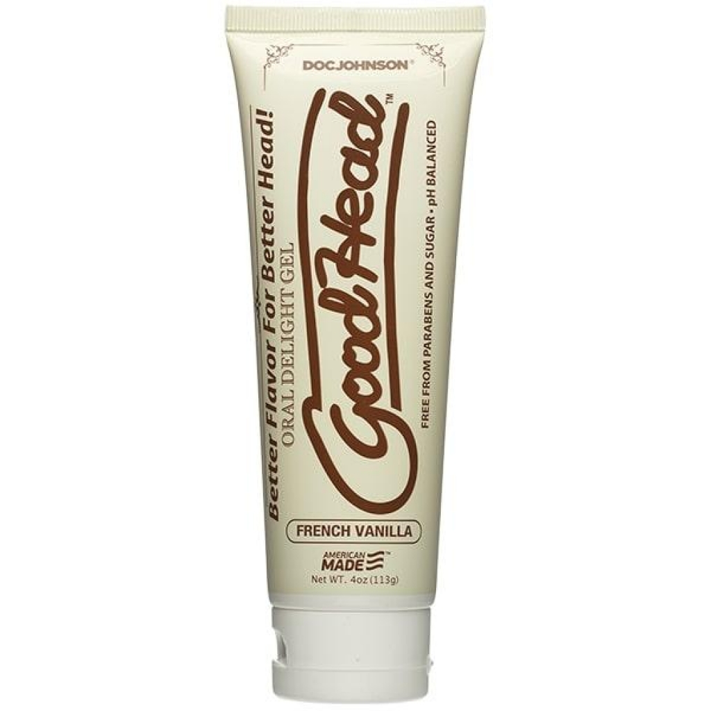 Goodhead Oral Delight Gel 4 Oz French Vanilla (bulk) - Oral Sex