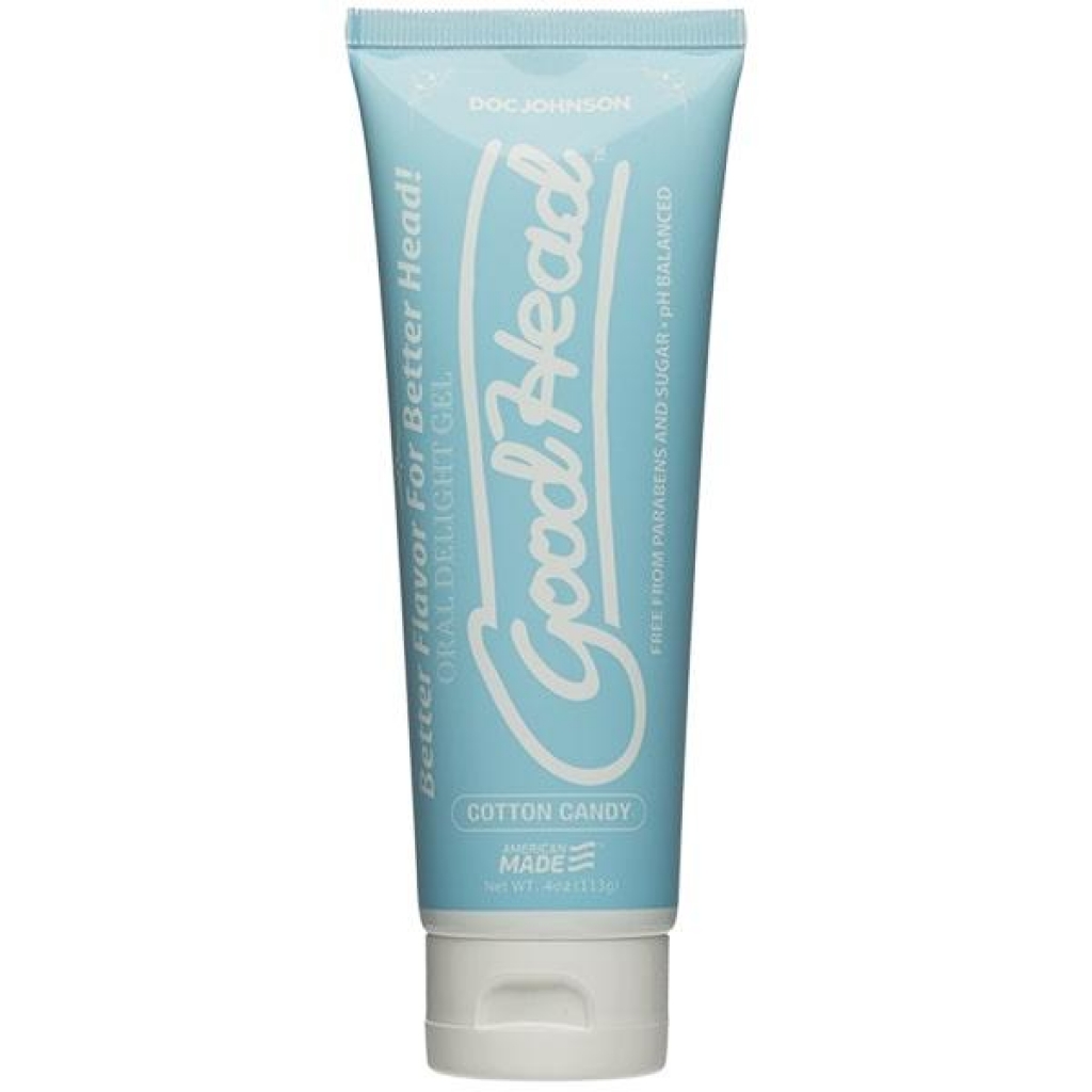 Goodhead Oral Delight Gel 4 Oz Cotton Candy (bulk) - Oral Sex