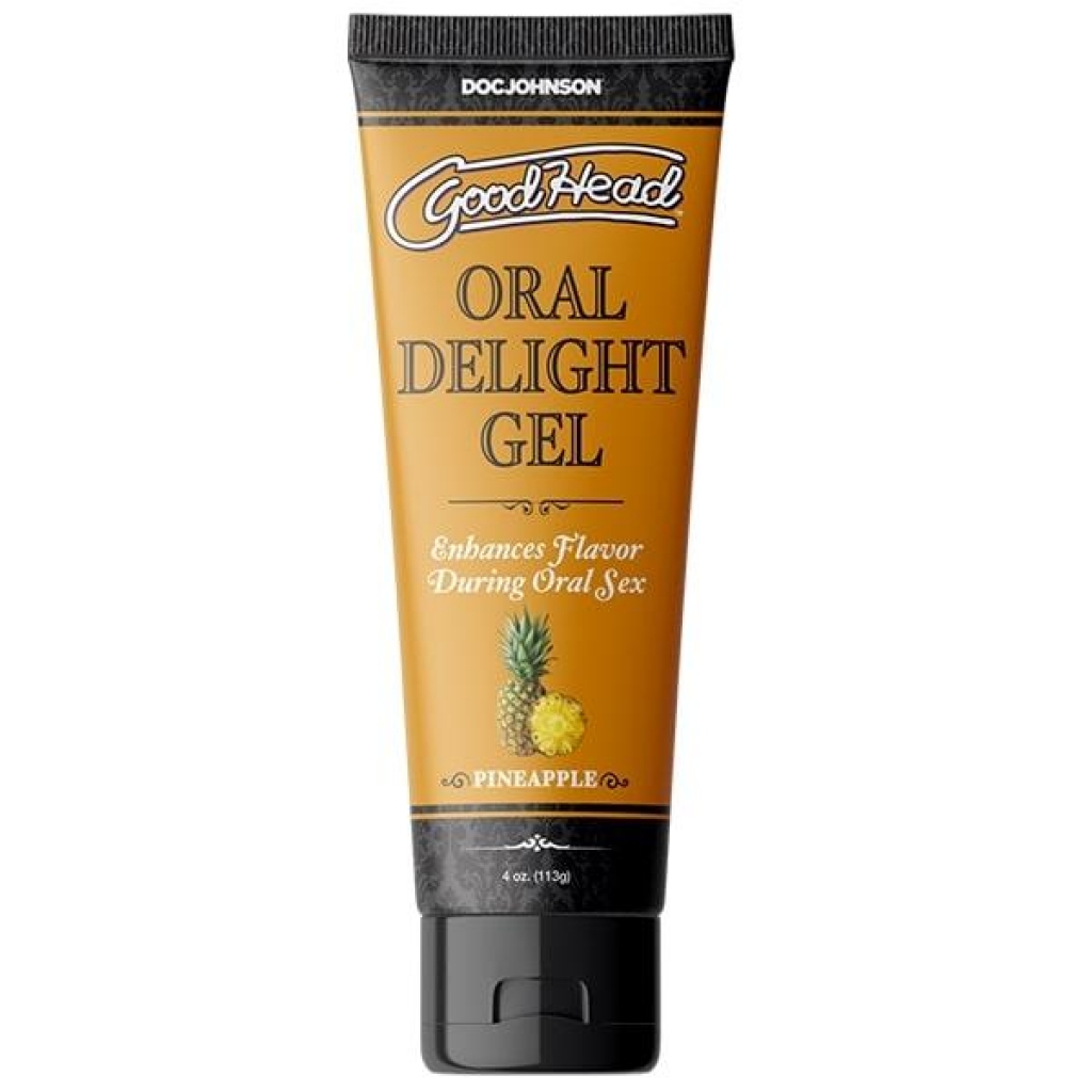 Goodhead Oral Delight Gel 4 Oz Pineapple (bulk) - Oral Sex