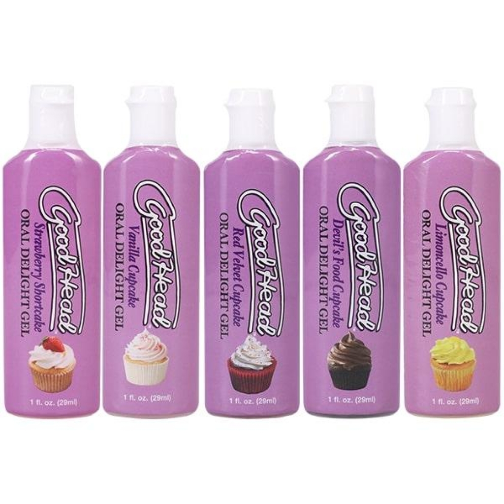 Goodhead Oral Delight Gel 5 Pk Cupcakes - Oral Sex