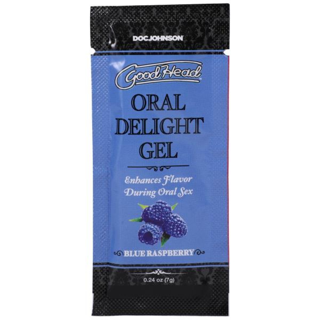 Goodhead Oral Delight Gel Bulk Refill Blue Raspberry 48 Pcs 0.24 Oz - Oral Sex