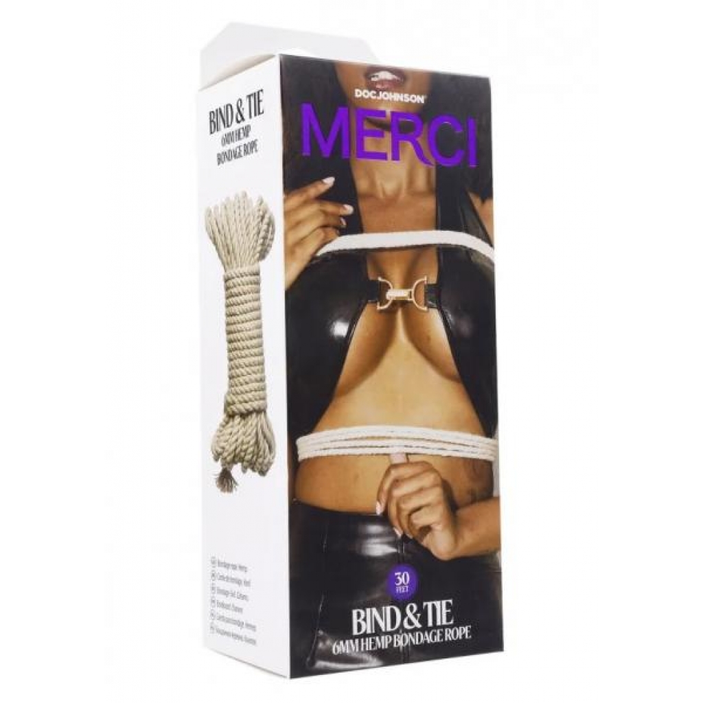 Merci Bind & Tie 30ft Natural - Rope, Tape & Ties