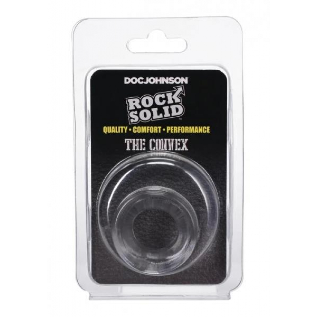 Rock Solid Convex Clear - Classic Penis Rings