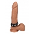 Rock Solid Leather 5 Snap Black - Adjustable & Versatile Penis Rings