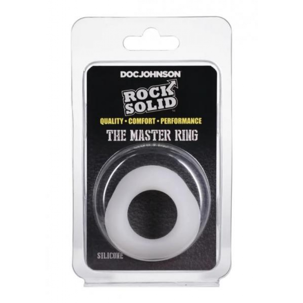 Rock Solid Master Ring Translucent - Classic Penis Rings
