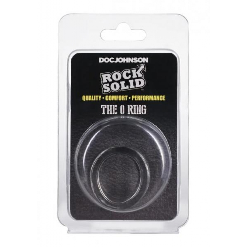 Rock Solid O Ring Clear - Classic Penis Rings