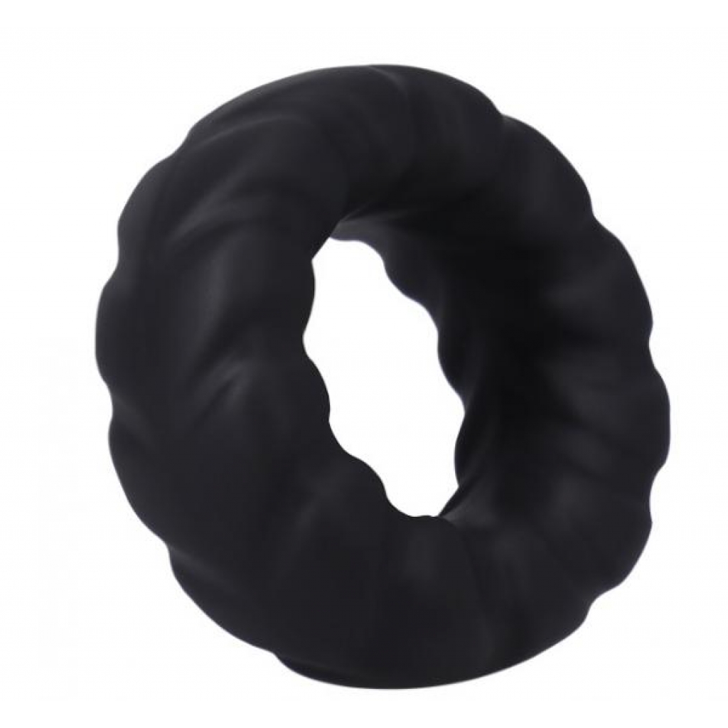 Rock Solid Fat Tire Black - Classic Penis Rings