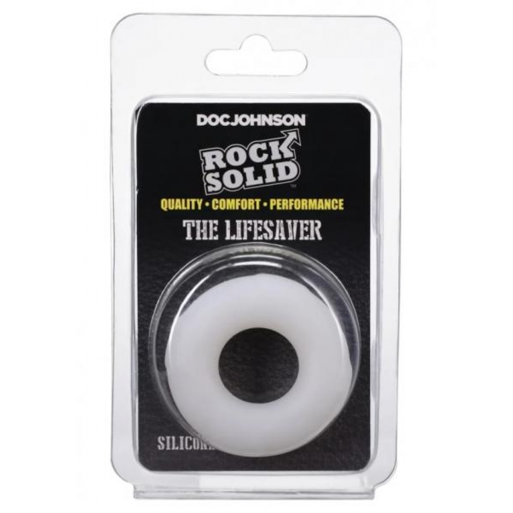 Rock Solid Lifesaver Translucent - Classic Penis Rings