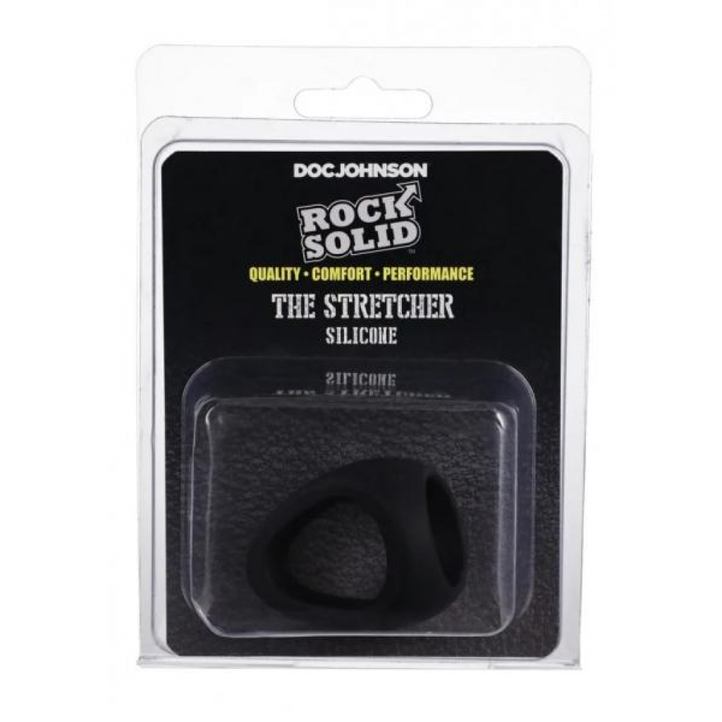 Rock Solid Stretcher Black - Classic Penis Rings