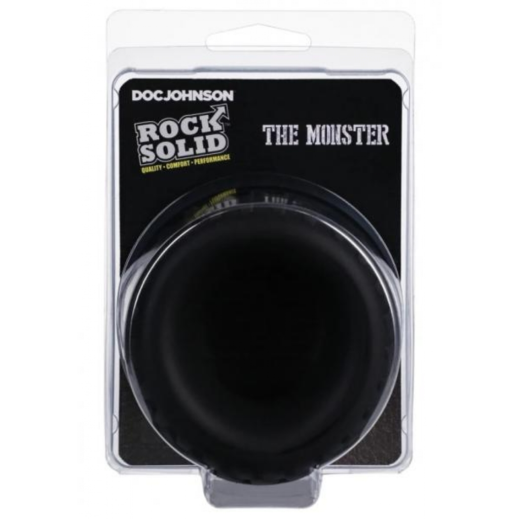 Rock Solid Monster Black - Classic Penis Rings
