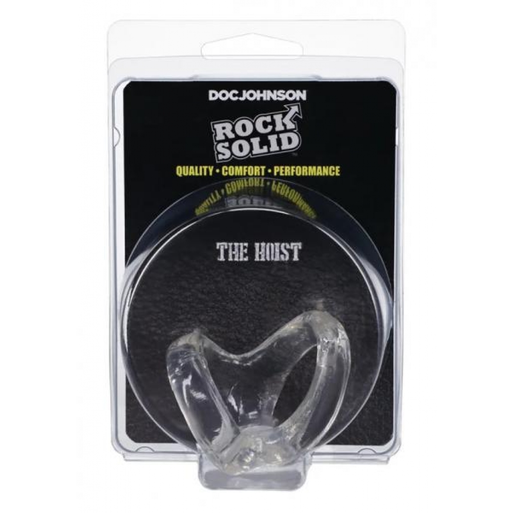 Rock Solid Hoist Clear - Mens Cock & Ball Gear
