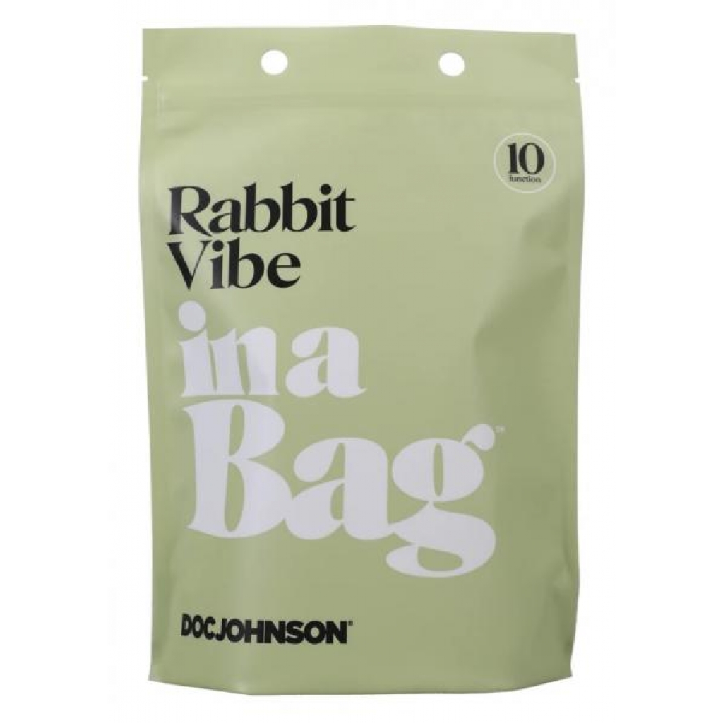 In A Bag Rabbit Vibe Black - Rabbit Vibrators