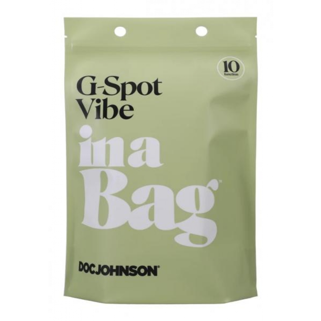In A Bag G-spot Vibe Black - G-Spot Vibrators