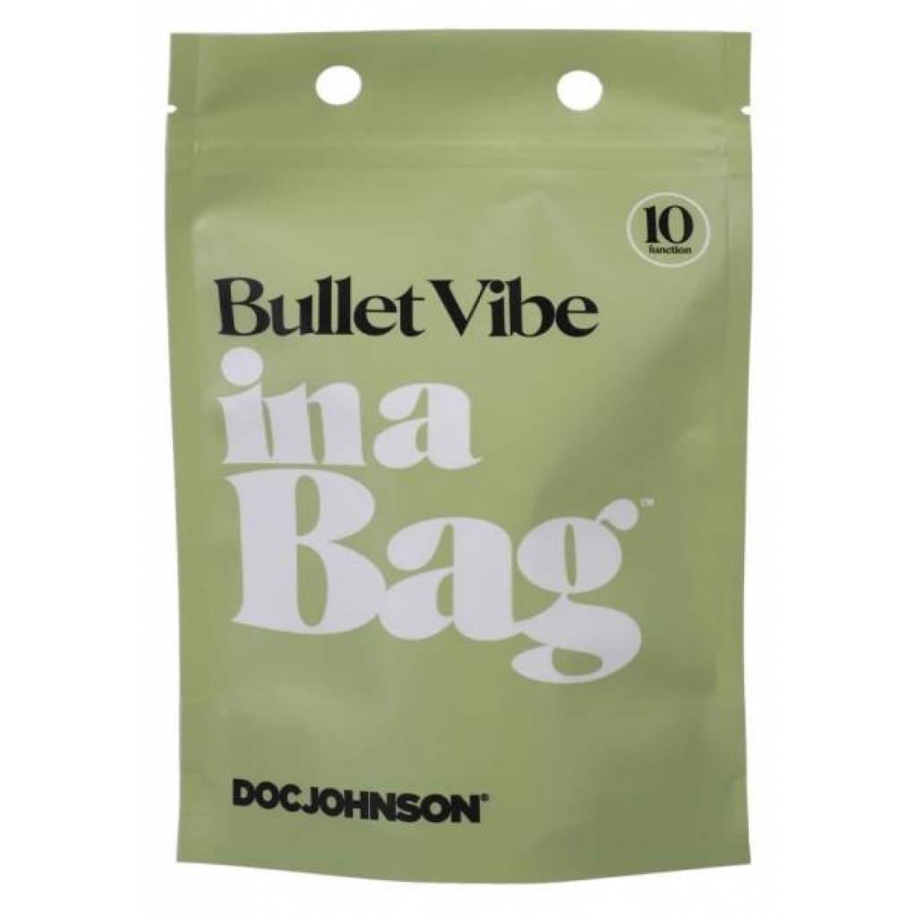 In A Bag Bullet Vibe Black - Bullet Vibrators