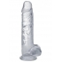 In A Bag Big Dick 8 Inch Clear - Realistic Dildos & Dongs