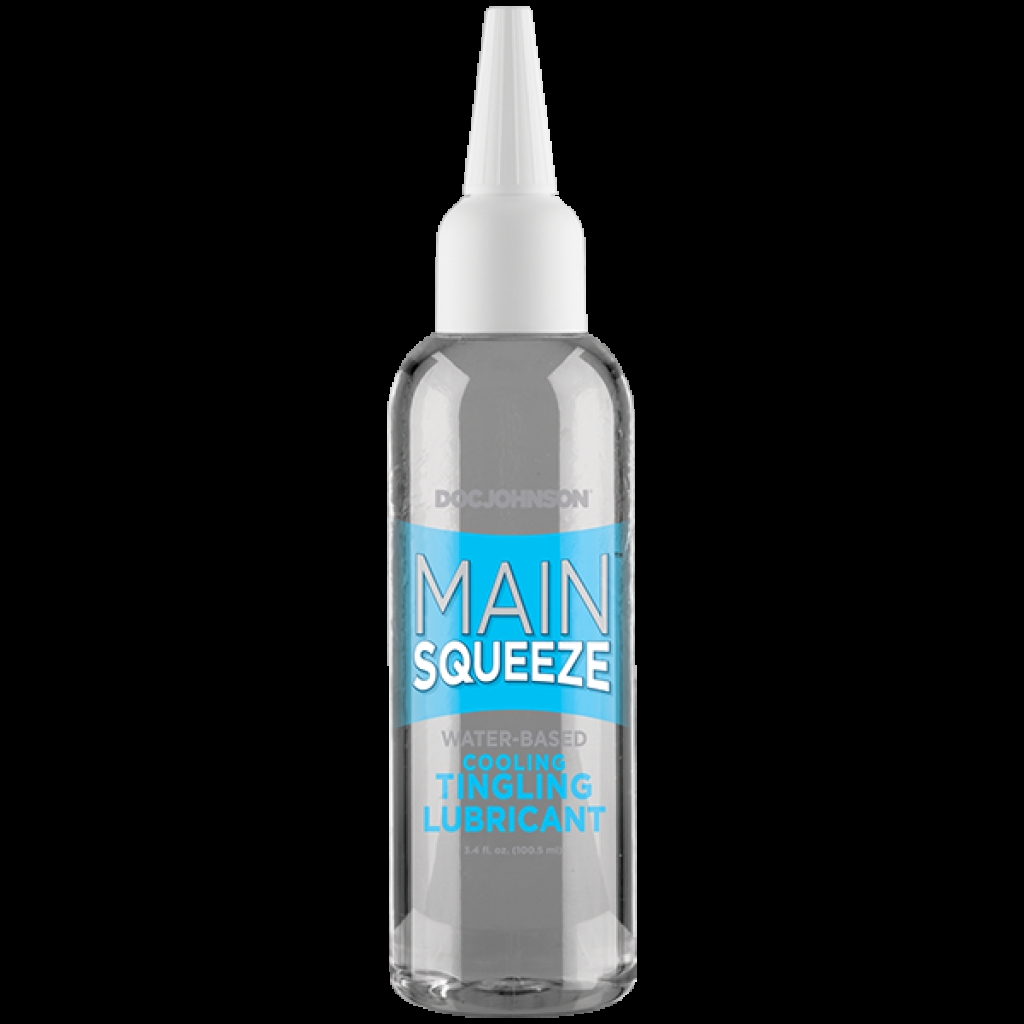 Main Squeeze Cooling Tingling Water-Based Lubricant 3.4oz