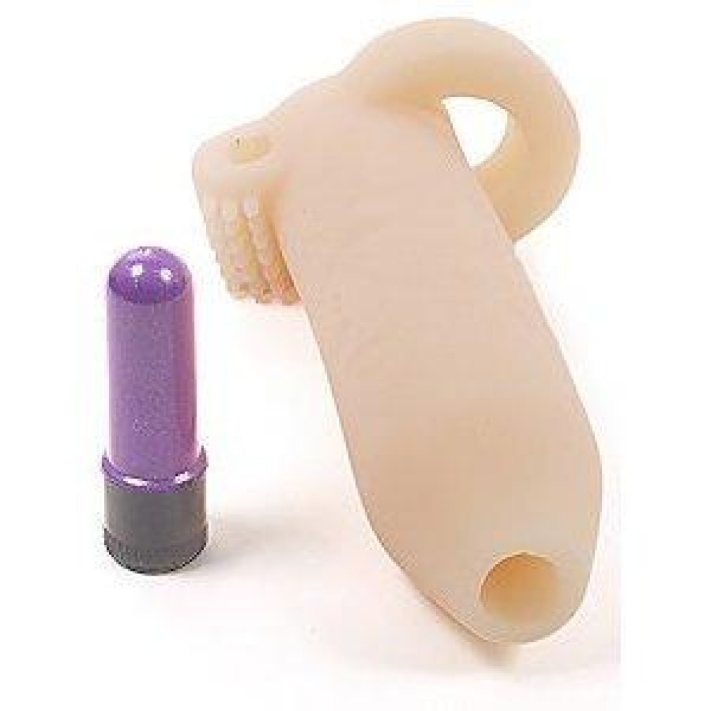 Deemun Vibrating Penis Girth Enhancer 1.5 inch - Penis Extensions