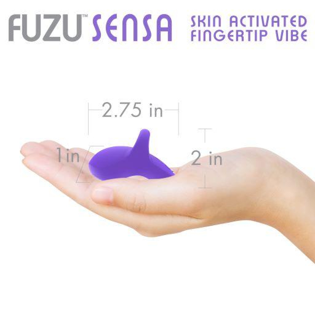 Fuzu Sensa Skin Activated Fingertip Vibe Purple - Finger Vibrators