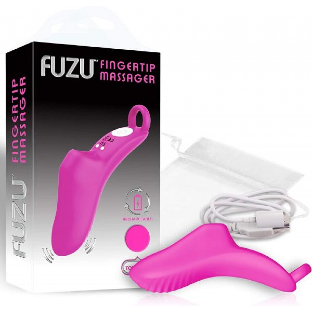 Fuzu Sensa Skin Activated Fingertip Vibe Pink - Finger Vibrators