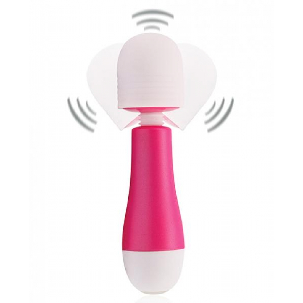 Fuzu Rechargeable & Travel Size Mini Wand Pink - Body Massagers