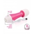Fuzu Rechargeable & Travel Size Mini Wand Pink - Body Massagers