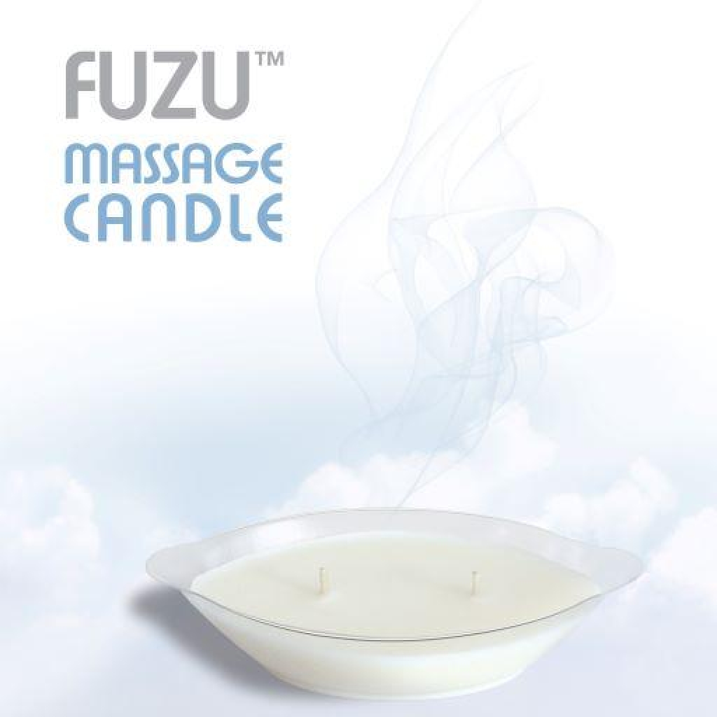 Fuzu Massage Candle Freshly Unscented 4 Oz - Massage Candles