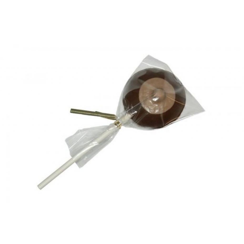 Erotic Chocolate Small Single Boob with Stick Lollipop - Adult Candy and Erotic Foods