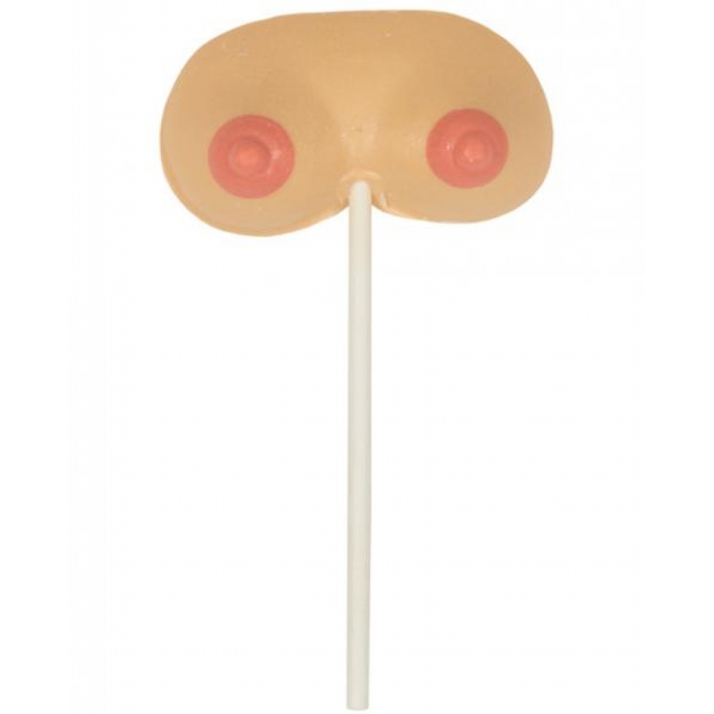 Small Rack with Stick Butterscotch Lollipop - Adult Candy and Erotic Foods