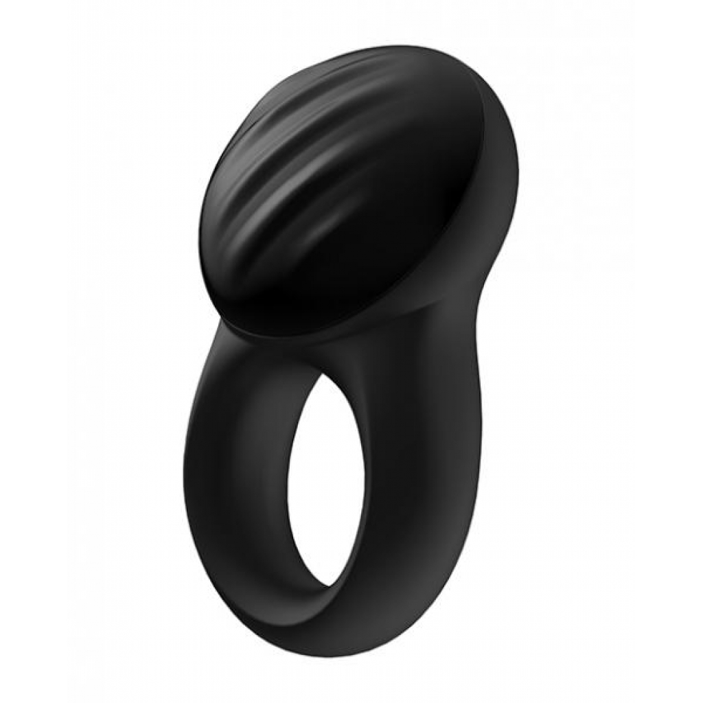 Satisfyer Signet Ring W/ App (net) - Couples Vibrating Penis Rings