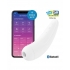 Satisfyer Curvy 2+ White W/ App (net) - Clit Suckers & Oral Suction