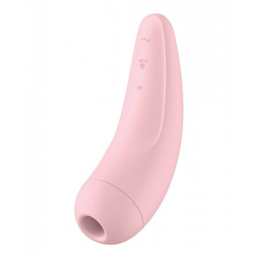 Satisfyer Curvy 2+ Pink W/ App (net) - Clit Suckers & Oral Suction