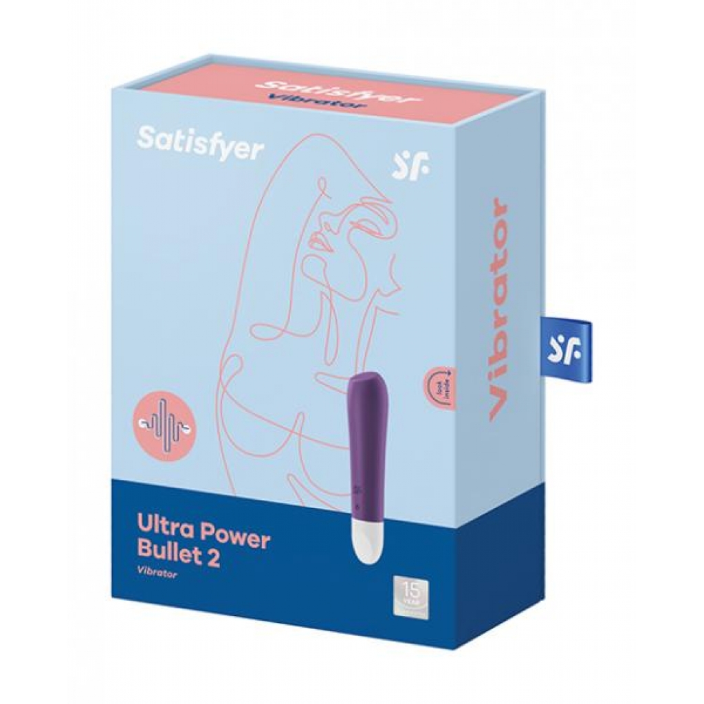 Satisfyer Ultra Power Bullet 2 Perfect Twist Violet (net) - Bullet Vibrators
