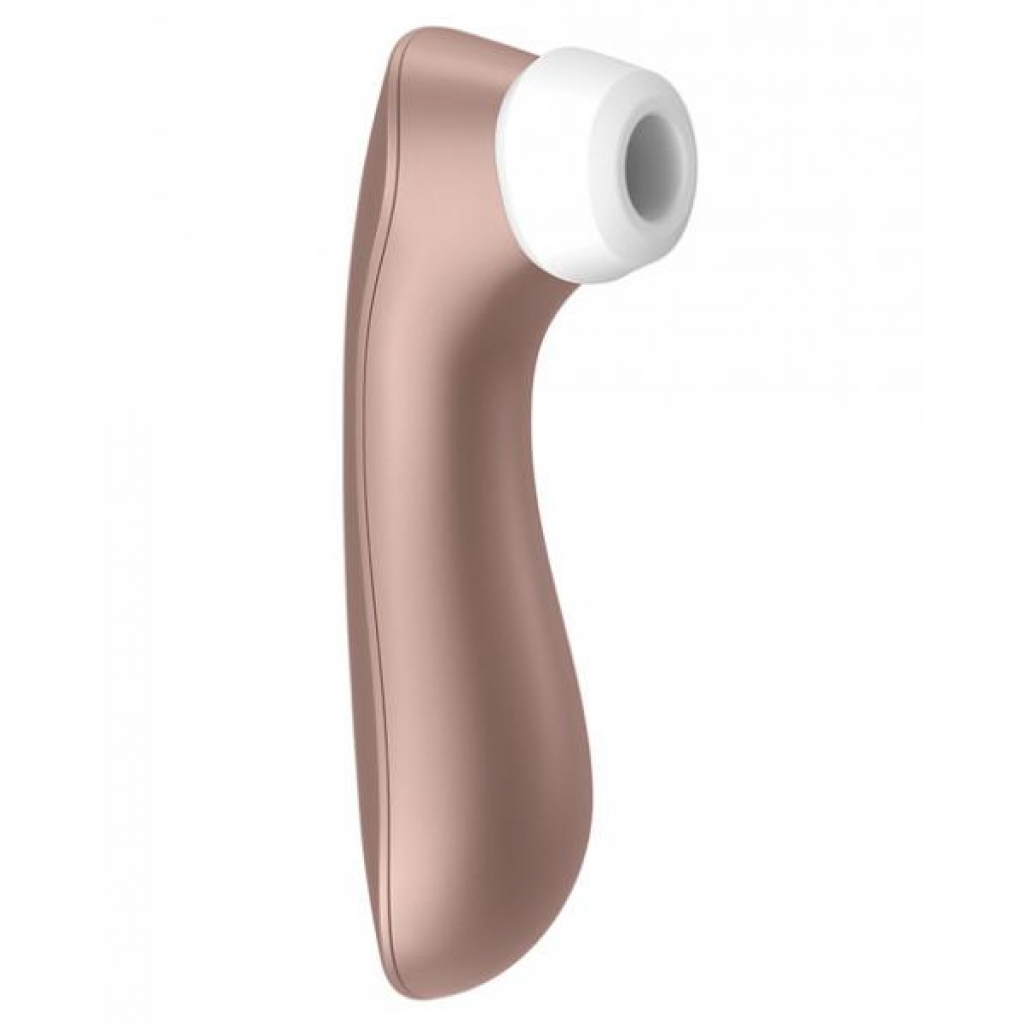 Satisfyer Pro 2 Vibration Clitoral Stimulator Gold - Clit Suckers & Oral Suction