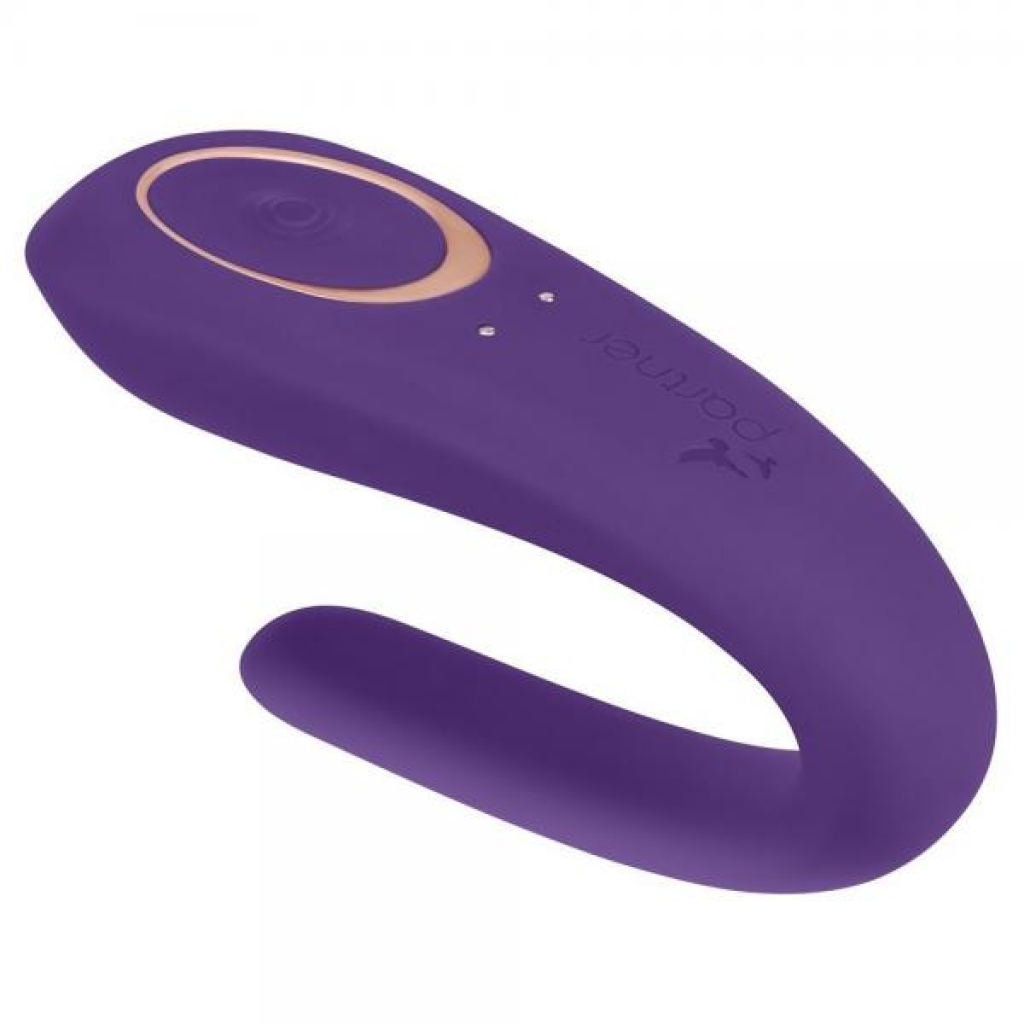 Partner Couples U-Shaped Vibrator Purple - G-Spot Vibrators Clit Stimulators