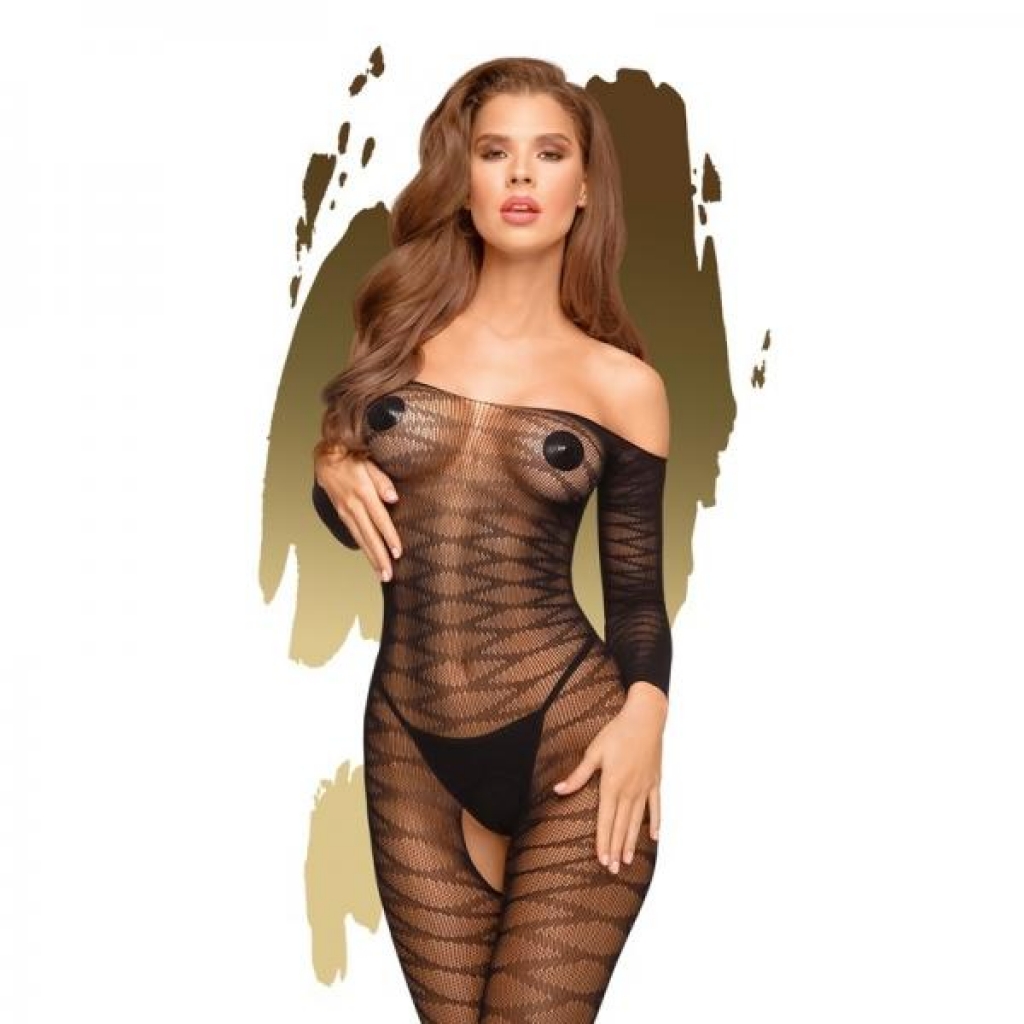 Dreamy Diva Black S-l(net) - Bodystockings, Pantyhose & Garters