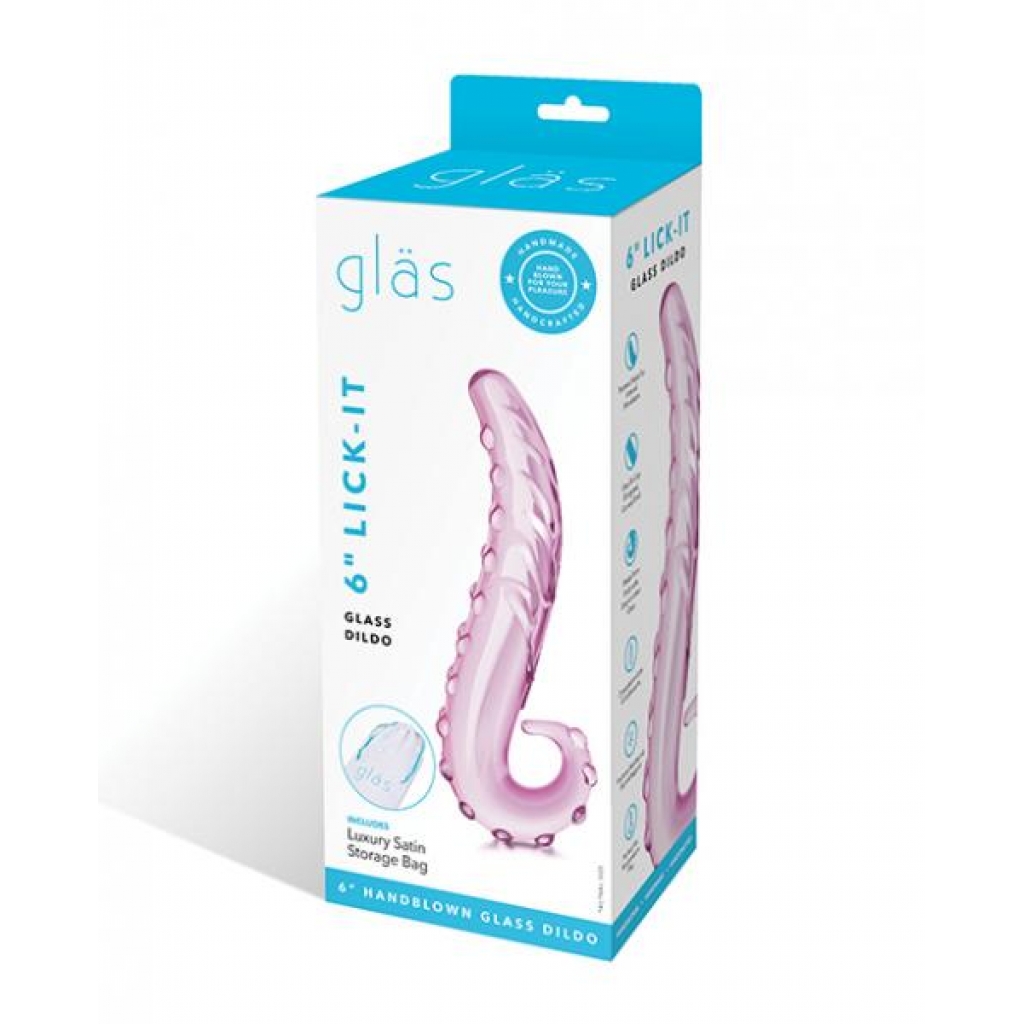 Glas 6 Lick-it Glass Dildo 