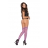 Neon Nites Fishnet Thigh High Stockings Purple O/S - Bodystockings, Pantyhose & Garters