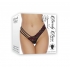 Barely Bare Asymmetrical Thong Panty O/s - Babydolls & Slips