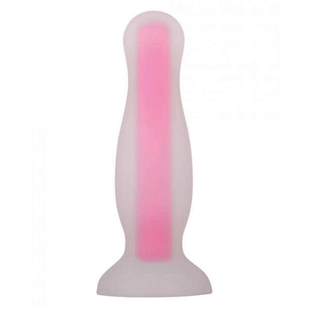 Luminous Plug Small - Glow in the Dark Pink