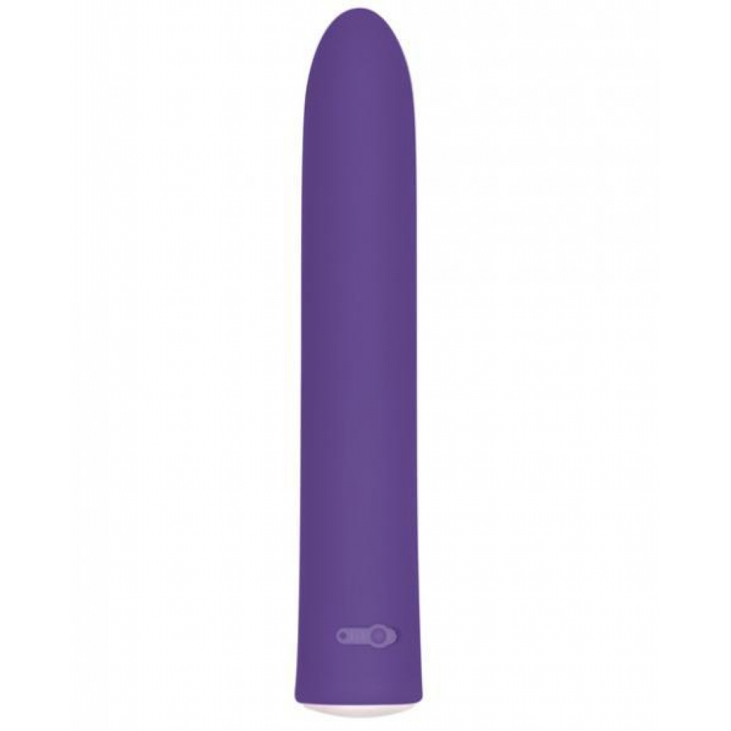 Evolved Rechargeable Slim Purple 7 Function Vibrator - Traditional